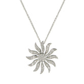 Diamond Sun Pendant - Dracakis Jewellers